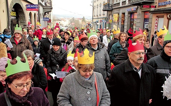  Trzej Królowie ruszyli do stajenki z trzech różnych miejsc, m.in. z ul. Matejki