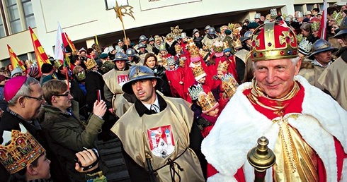  Jak wcześniej apelował  bp Piotr Libera, płocczanie pokazali,  że „chrześcijanie potrafią się cieszyć  i wspaniale bawić” 