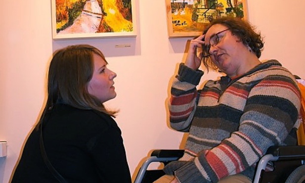 Dzięki arteterapii osoby niepełnosprawne stają się artystami
