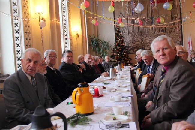 Spotkanie opłatkowe emerytów i rencistów NSZZ "Solidarność" 