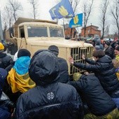 Franciszek modli się za naród ukraiński