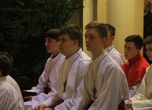 Kolędowanie ministrantów w Panewnikach