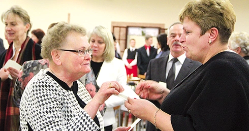  Była też okazja do złożenia sobie życzeń