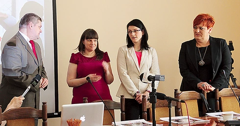  Na konferencję przyjechała z Warszawy Katarzyna Jabłońska