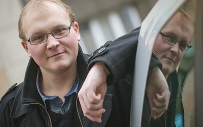 Grzegorz Juranek  listonosz, student teologii, interesuje się liturgią Kościoła 