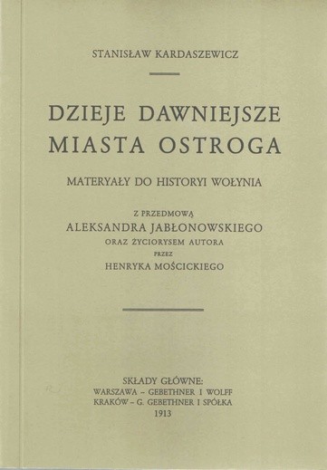 Dzieje Ostroga 