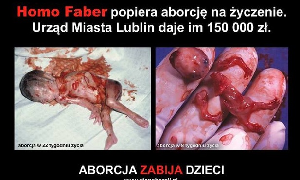 Lublin: "Nie" dla miejskich dotacji dla proaborcjonistów