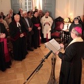 Modlitwa o pokój w centrum Ekumenicznym