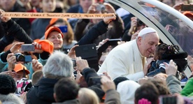 Franciszek popiera „Marsz dla życia”