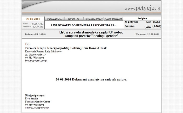 Kompromitacja ideologów gender