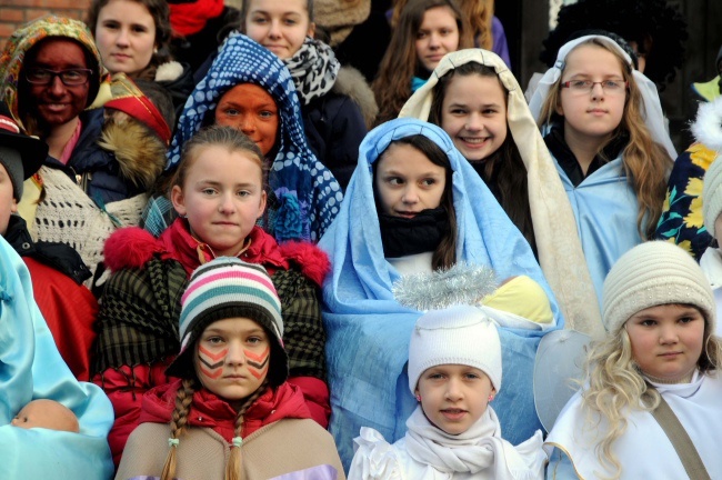 Kolędnicy misyjni w Niegowici