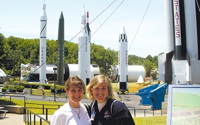 Małgorzata Sutowicz w centrum NASA