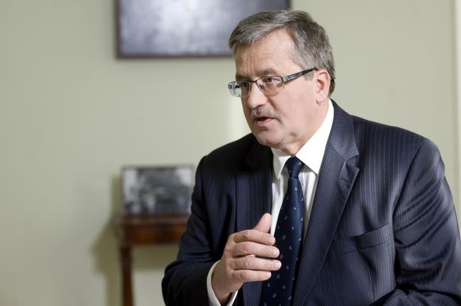 Komorowski rozmawiał z Janukowyczem