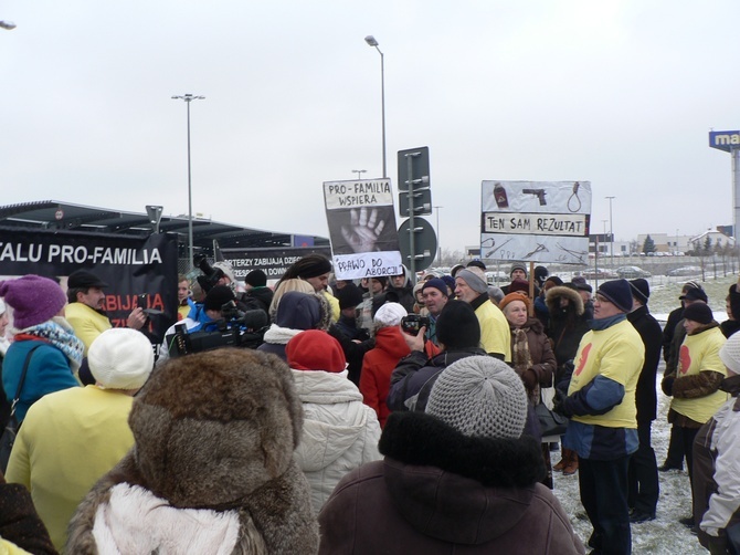 Bronili życia pod "Pro-Familią"