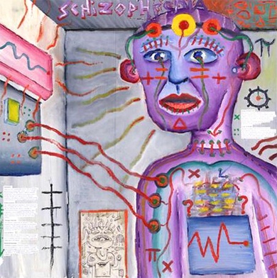 U części pacjentów schizofrenia zaczyna się nagle "wybuchem" psychozy - tj. objawami takimi jak omamy i urojenia