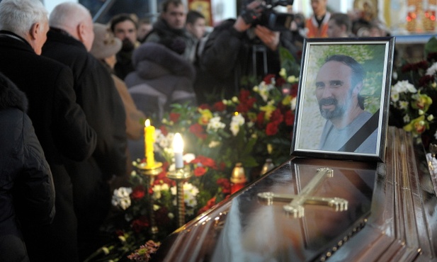 Ukraina: Pierwszy pogrzeb ofiary konfliktu z władzami