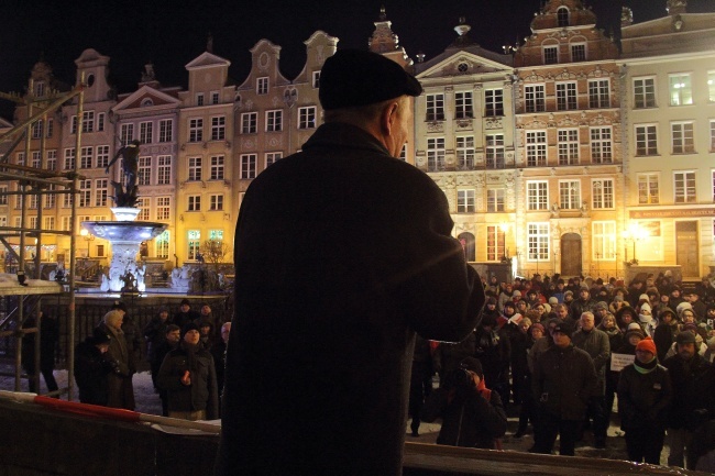 Manifestacja solidarności z Ukraińcami 