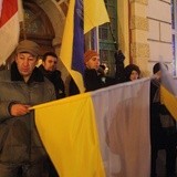 Manifestacja solidarności z Ukraińcami 