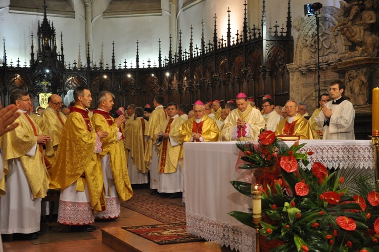 Pierwsza część liturgii święceń