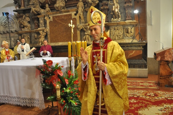 Święcenia biskupie - liturgia eucharystyczna