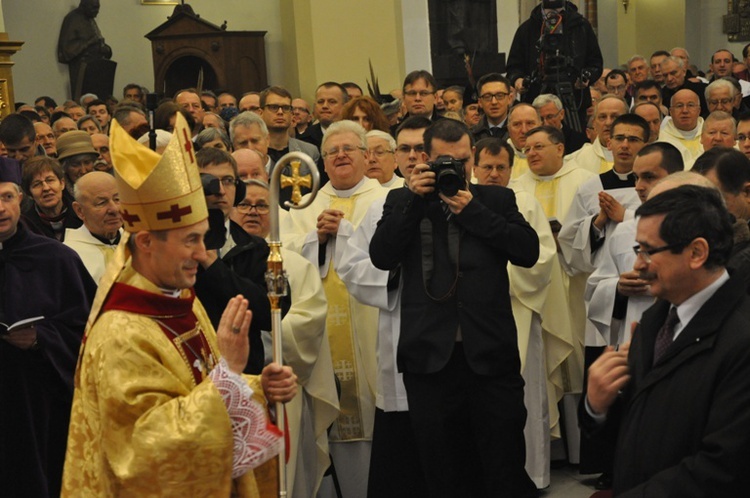 Święcenia biskupie - liturgia eucharystyczna