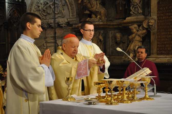 Święcenia biskupie - liturgia eucharystyczna