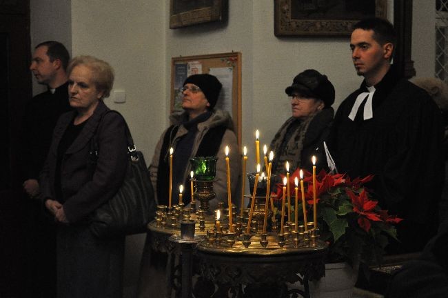 Płocki ekumenizm - modlitwa w cerkwi 