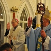 Biskupi Piotr Libera i Ludwik Jabłoński udzielili błogosławieństwa na zakończenie tegorocznych ekumenicznych spotkań