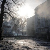 Kijów: demonstranci zajęli resort sprawiedliwości