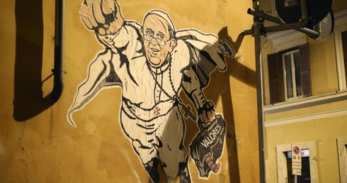 Franciszek jako Superman