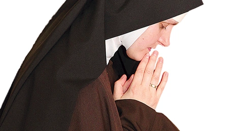 S. M. Koleta  w czasie ślubów wieczystych 