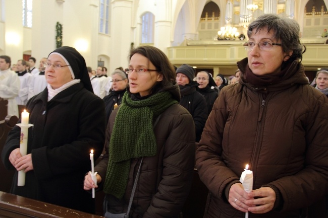 Archidiecezjalne obchody święta Ofiarowania Pańskiego 