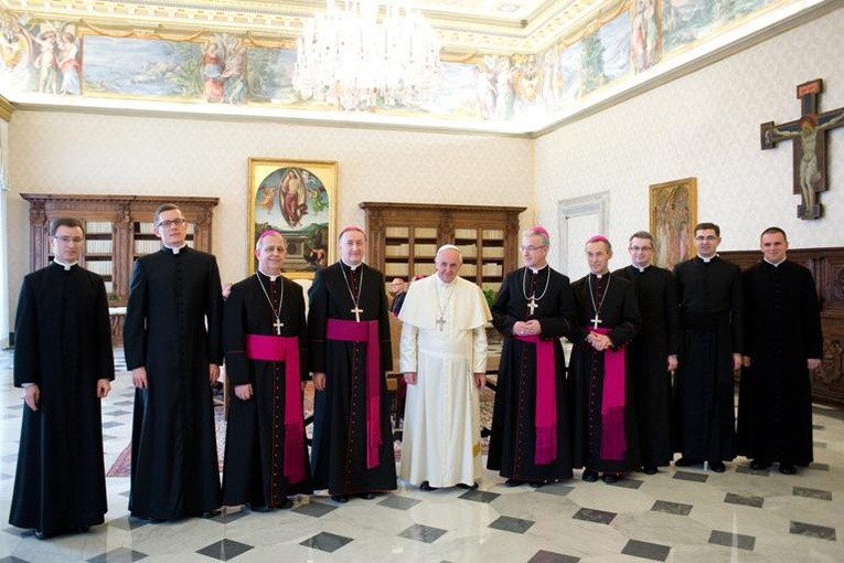 Spotkanie z papieżem Franciszkiem