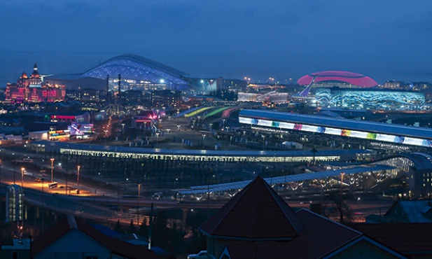 Obiekty olimpijskie zostały umiejętnie wkomponowane w architekturę miasta