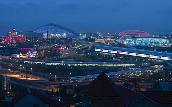 Obiekty olimpijskie zostały umiejętnie wkomponowane w architekturę miasta