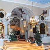  Zabytkowe wnętrze kościoła 