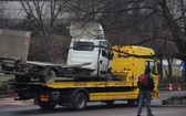 Wypadek autobusu w Katowicach