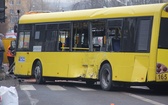 Wypadek autobusu w Katowicach