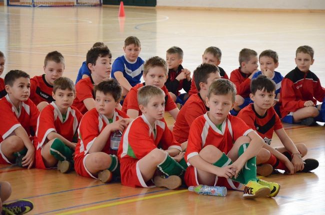 Młodzi piłkarze na KUL