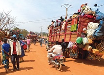 Ewakuacja ludności w Bozoum