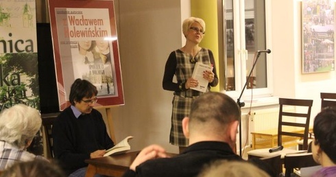 Spotkanie z Wacławem Holewińskim w Książnicy Płockiej