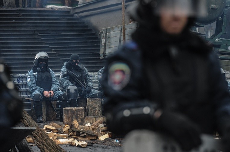 Opozycja opuszcza ratusz w Kijowie