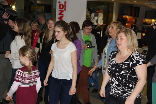 Walentynkowy flashmob