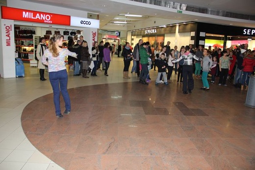 Walentynkowy flashmob