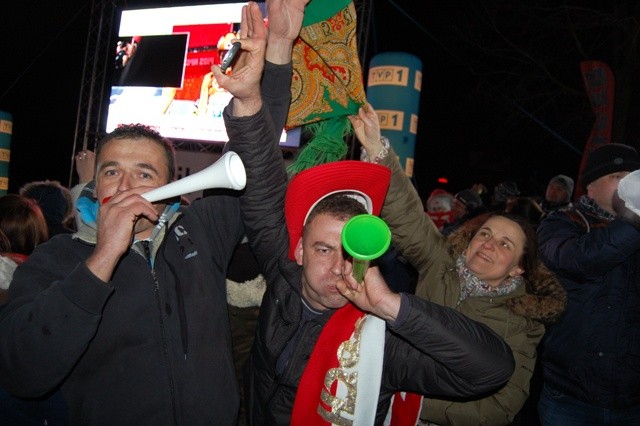Kibicowanie w Zębie
