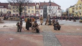 Inscenizacja przasnyskiej bitwy lutowej 1915 r. rozpoczęła uroczystości setnej rocznicy wybuchu pierwszej wojny światowej