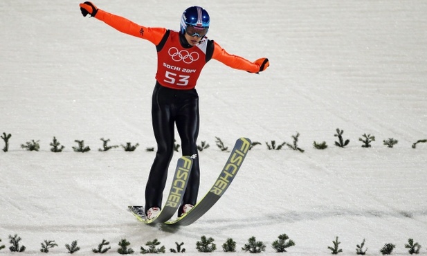 Stoch najdalej w serii próbnej