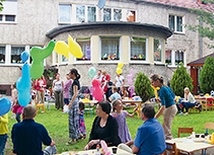 Święto Rodziny zorganizowane w ogrodzie