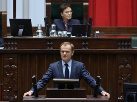 Tusk: Za dramat w Kijowie odpowiada władza
