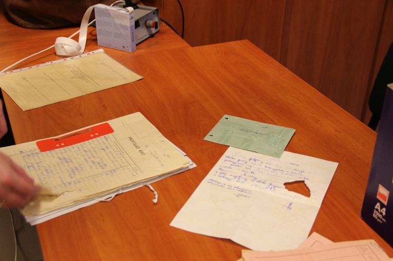 Odzyskane archiwalia z okresu PRL